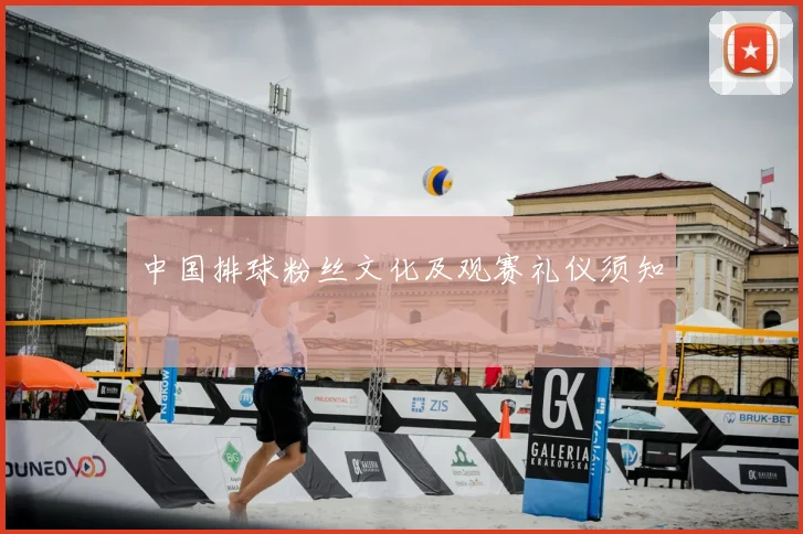 中国排球粉丝文化及观赛礼仪须知
