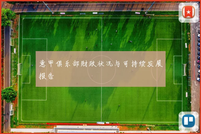 意甲俱乐部财政状况与可持续发展报告